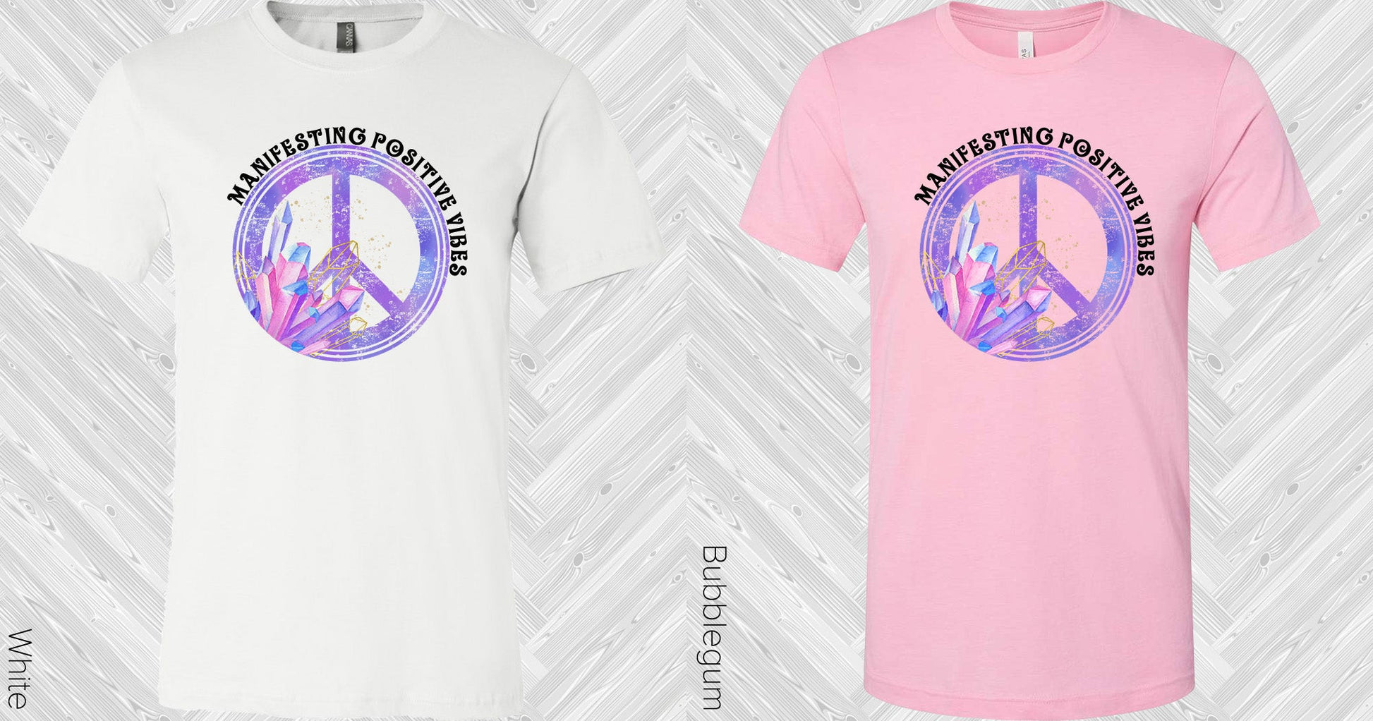 Manifesting Positive Vibes Graphic Tee Graphic Tee
