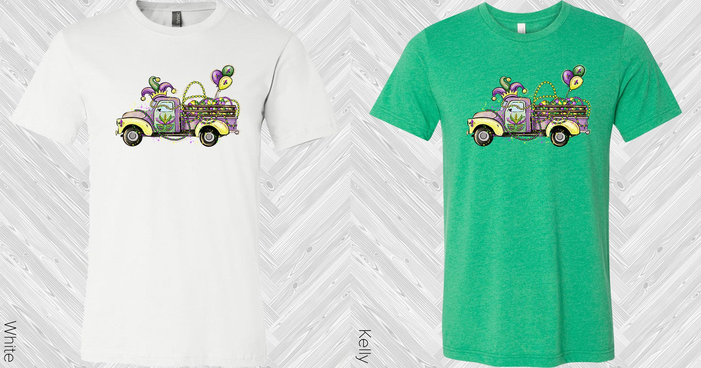 Mardi Gras Truck Graphic Tee Graphic Tee