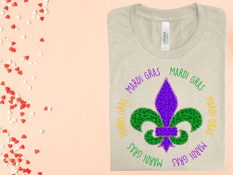 Mardi Gras Graphic Tee Graphic Tee