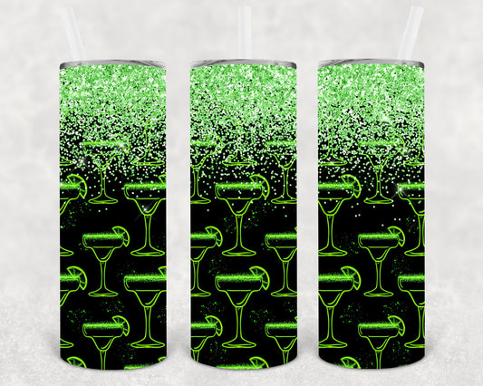 Margaritas 20 Oz Skinny Tumbler