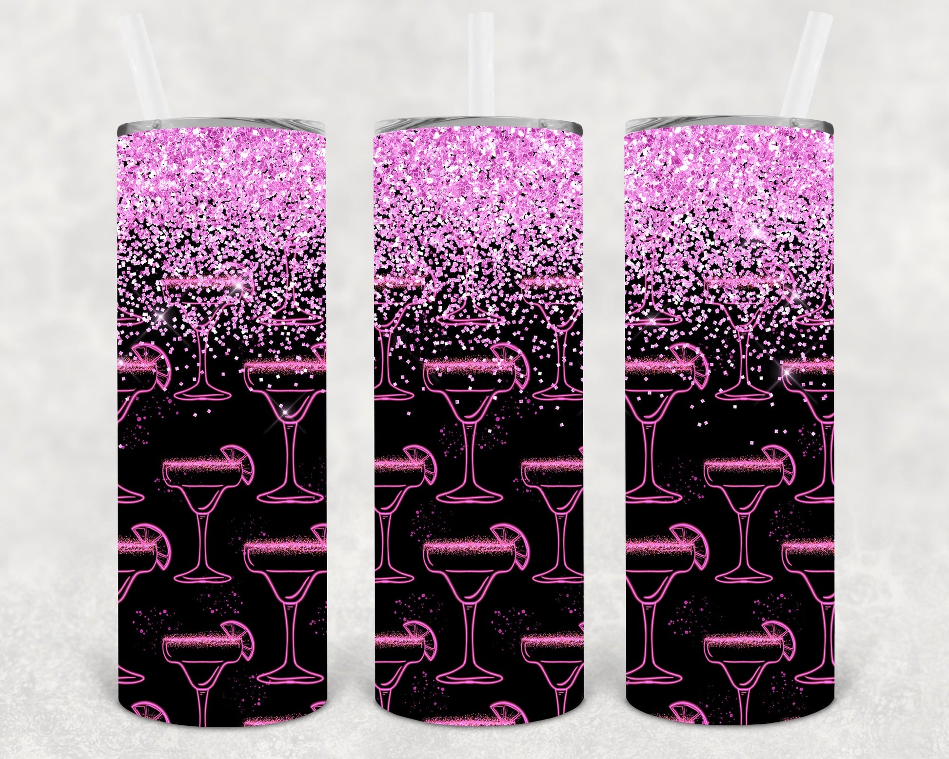 Margaritas 20 Oz Skinny Tumbler