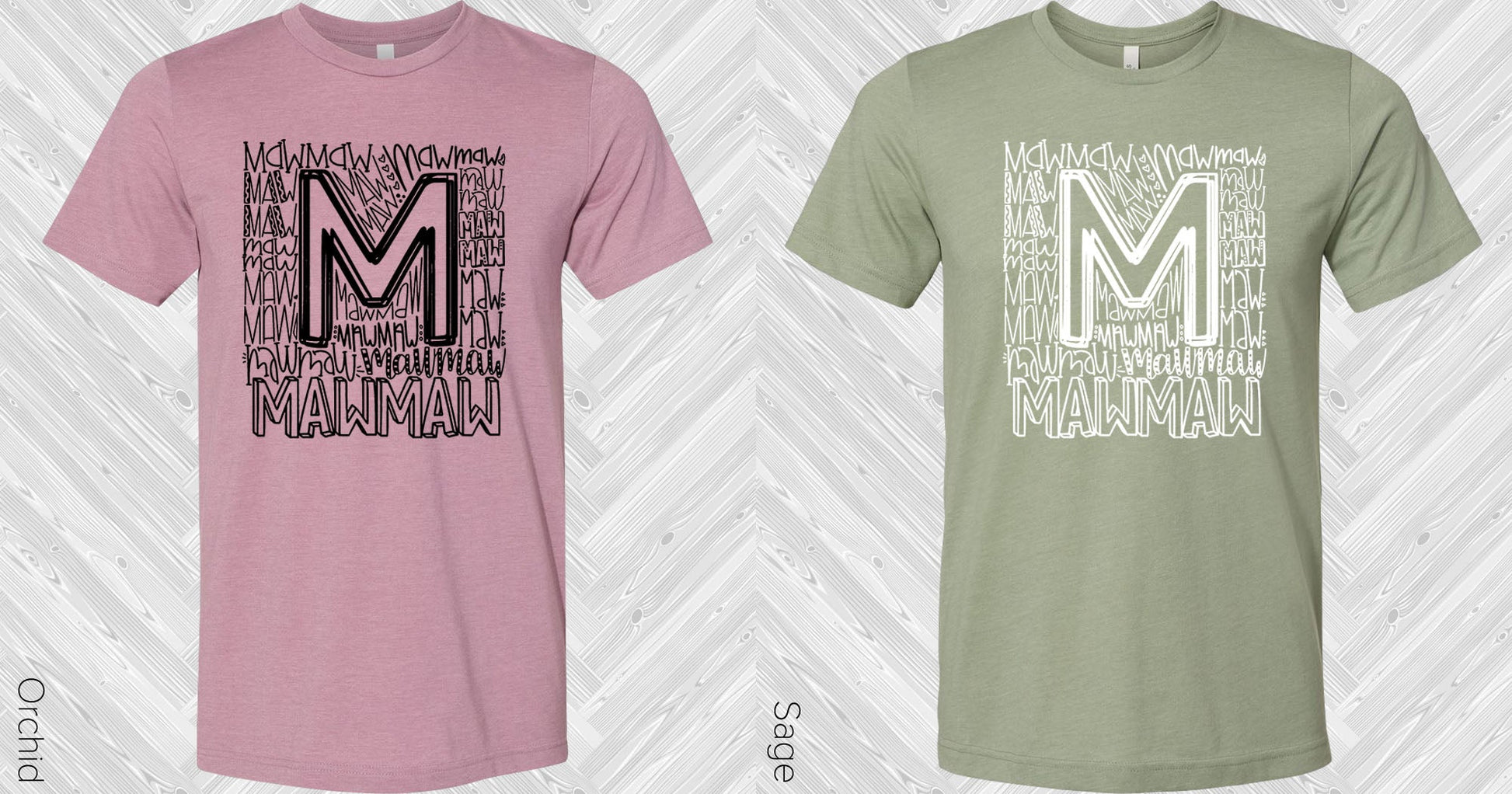 Mawmaw Subway Art Graphic Tee Graphic Tee