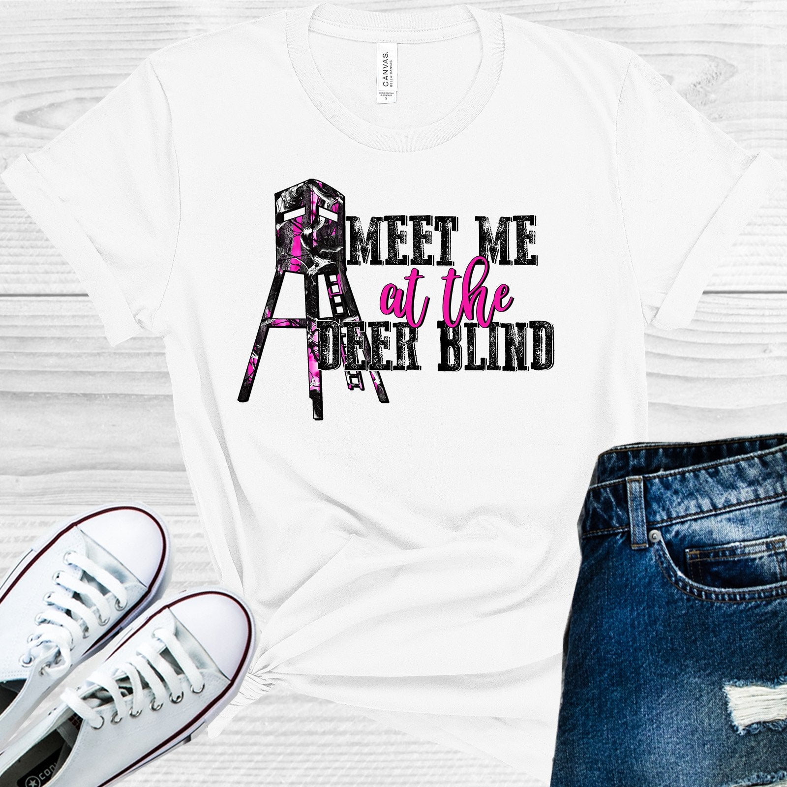 Meet Me At The Deer Blind Graphic Tee Graphic Tee