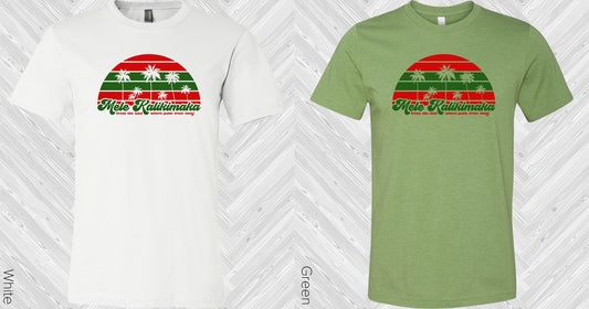 Mele Kalikimaka Graphic Tee Graphic Tee