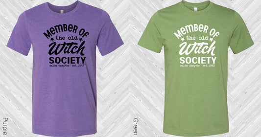 Member Of The Old Witch Society Graphic Tee Graphic Tee