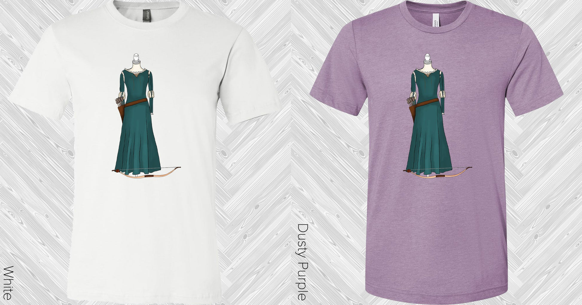 Merida Dress Graphic Tee Graphic Tee