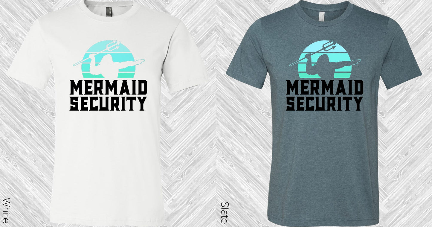 Mermaid Security Graphic Tee Graphic Tee