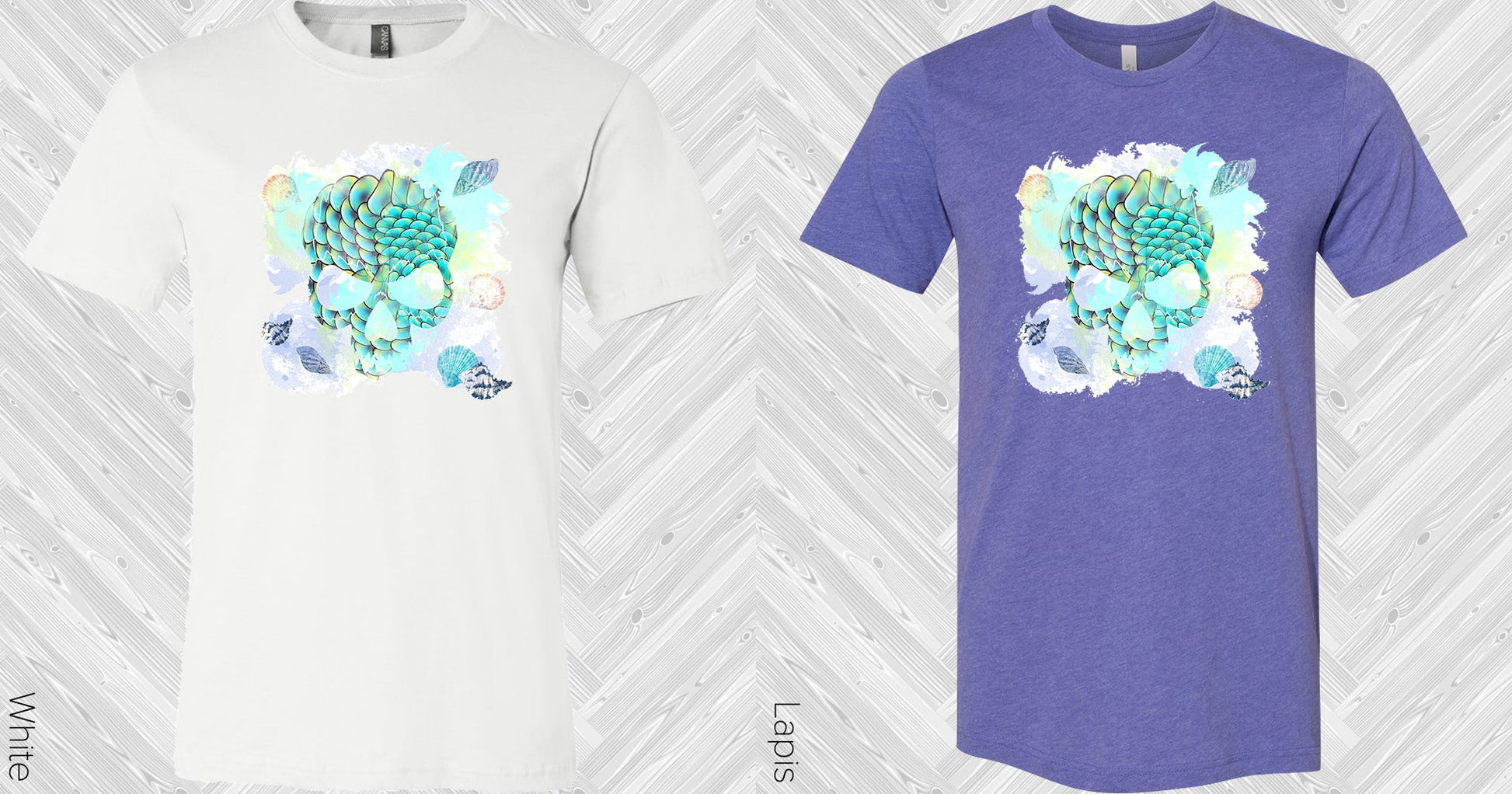 Mermaid Skull Graphic Tee Graphic Tee