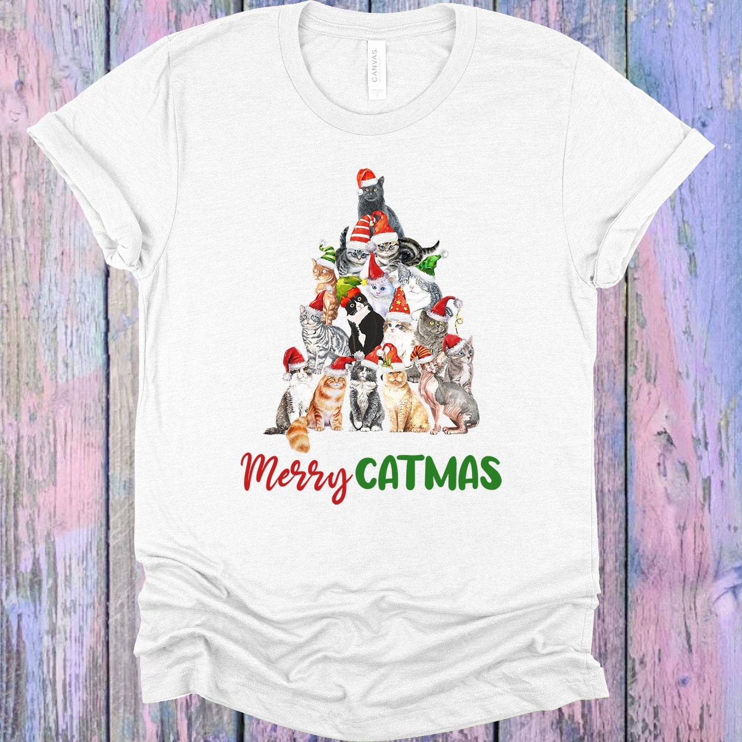 Merry Catmas Graphic Tee Graphic Tee