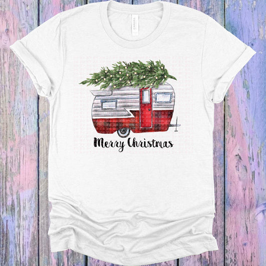 Merry Christmas Camper Graphic Tee Graphic Tee