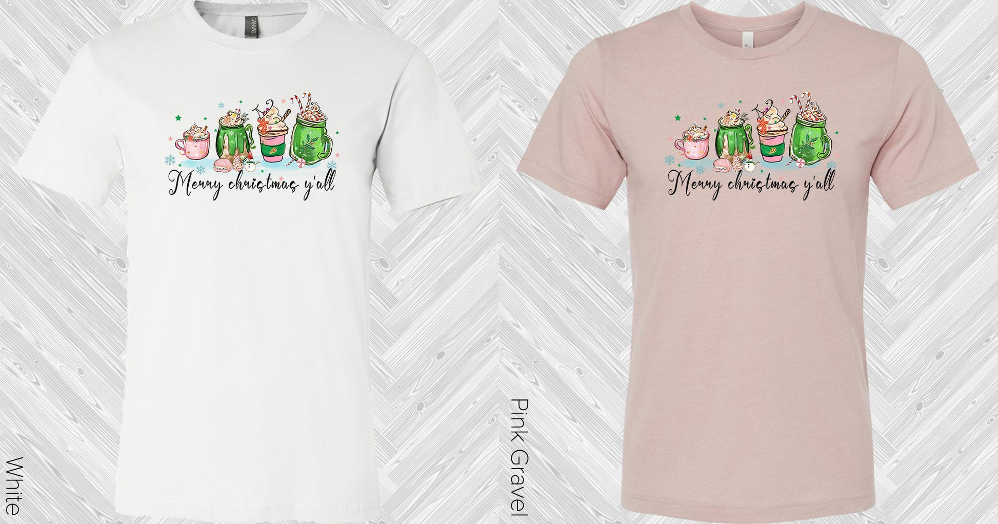 Merry Christmas Yall Graphic Tee Graphic Tee