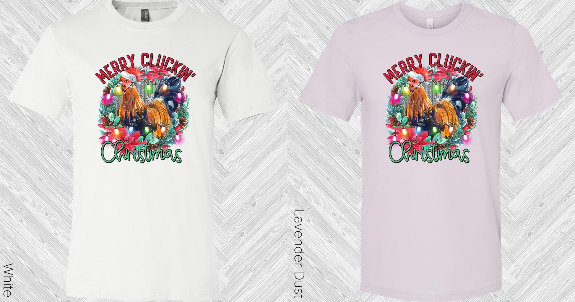 Merry Cluckin Christmas Graphic Tee Graphic Tee