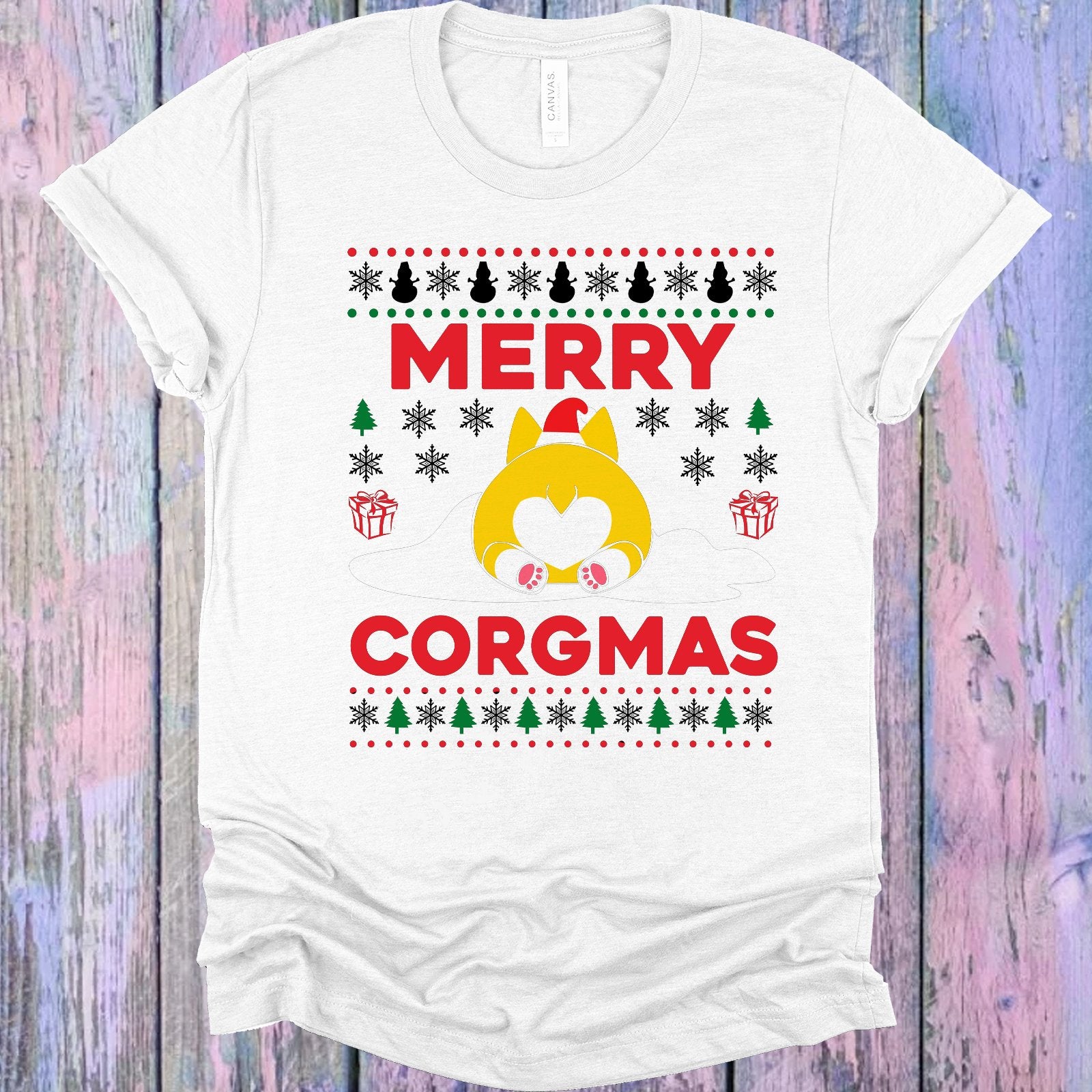 Merry Corgmas Graphic Tee Graphic Tee