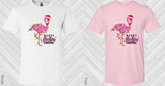 Merry Flockin Christmas Graphic Tee Graphic Tee
