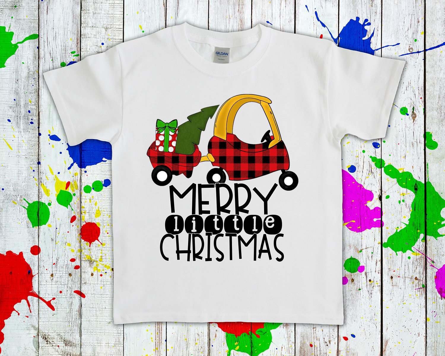 Merry Little Christmas Graphic Tee Graphic Tee