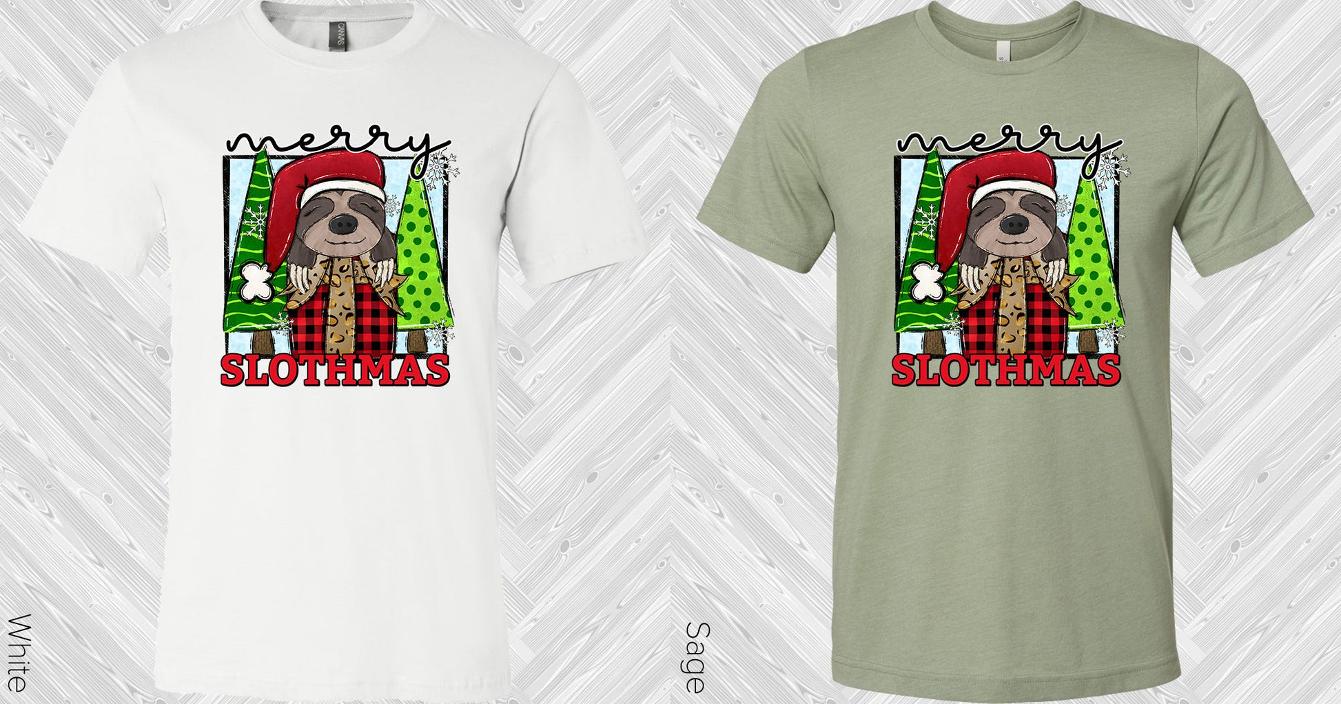 Merry Slothmas Graphic Tee Graphic Tee