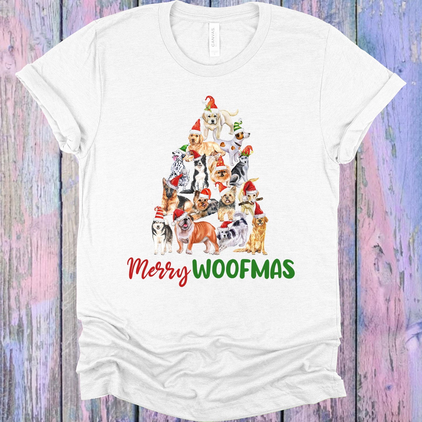 Merry Woofmas Graphic Tee Graphic Tee