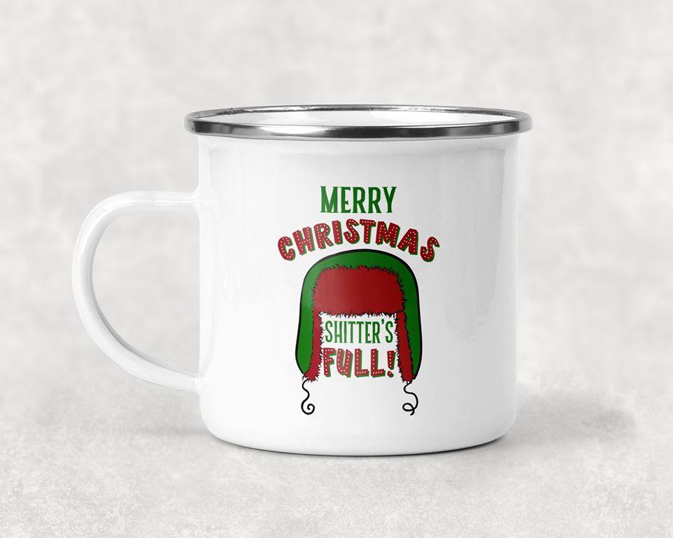 Merry Christmas Shitters Full Mug Coffee