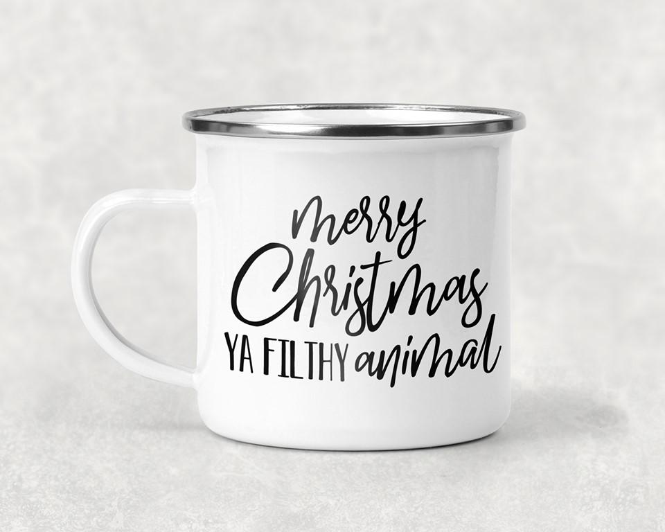 Merry Christmas Ya Filthy Animal Mug Coffee