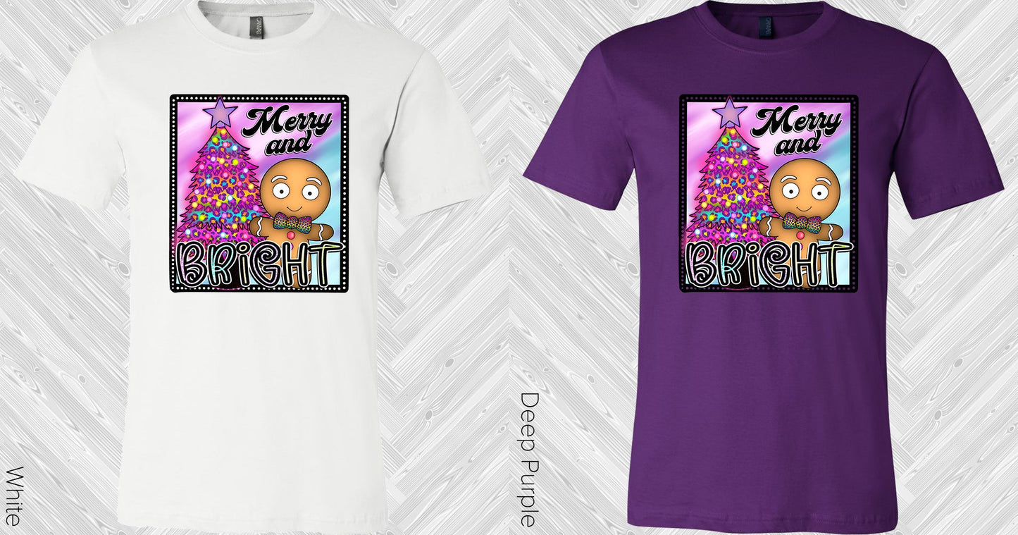 Merry And Bright Graphic Tee Graphic Tee