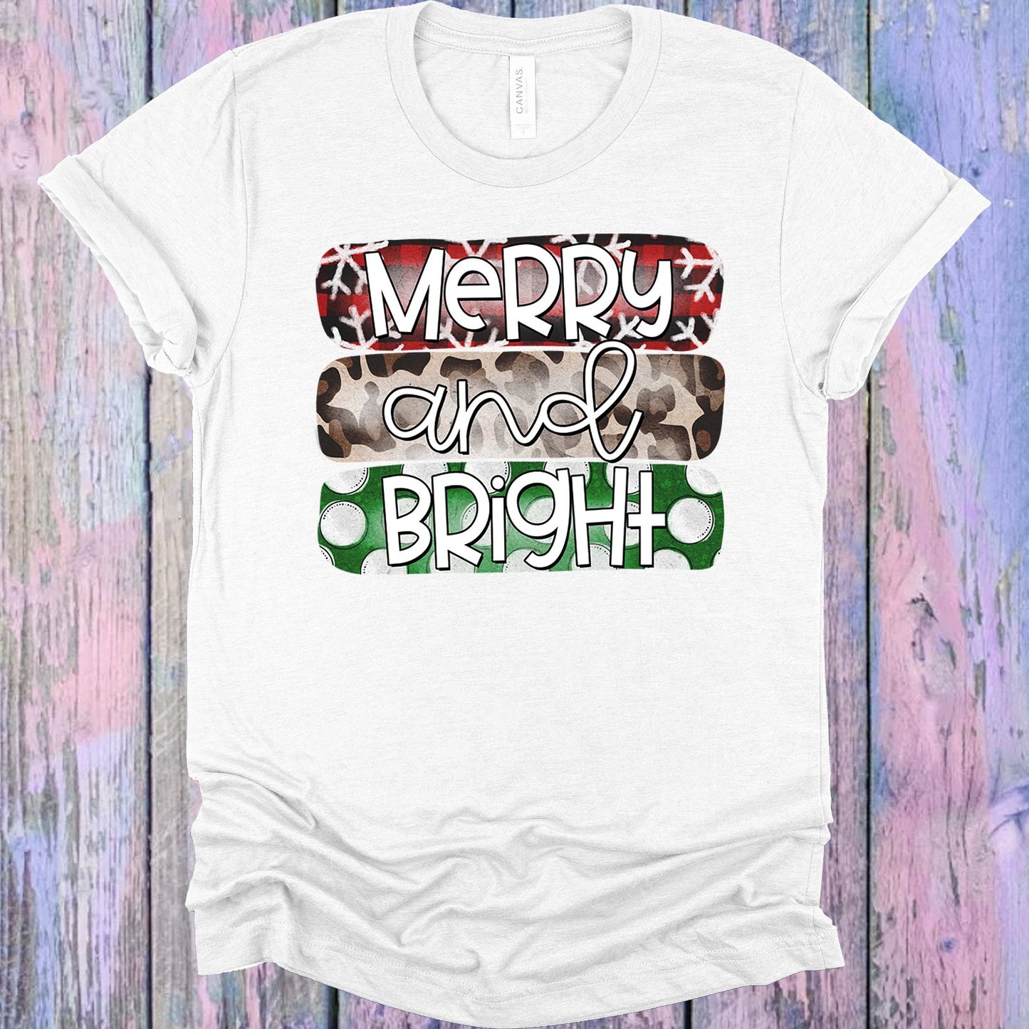 Merry And Bright Graphic Tee Graphic Tee