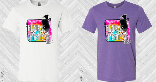 Mimosas Con Mis Chismosas Graphic Tee Graphic Tee