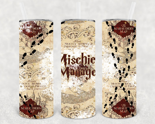 Mischief Manager 20 Oz Skinny Tumbler