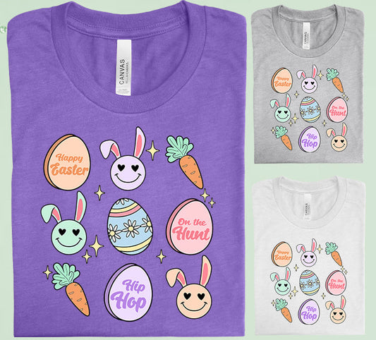 Easter Icons Graphic Tee Graphic Tee