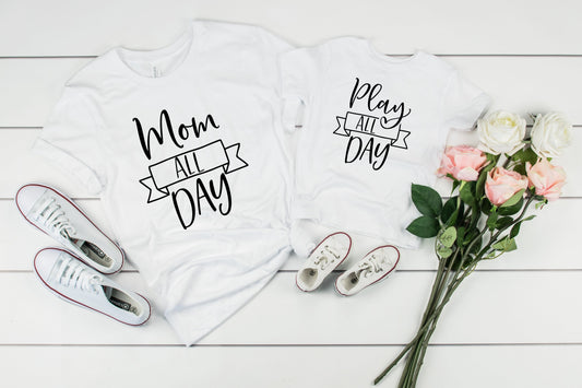 Mom All Day Graphic Tee Graphic Tee