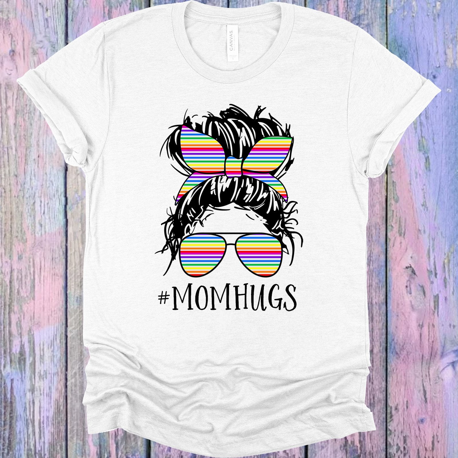 Mom Hugs #momhugs Graphic Tee Graphic Tee