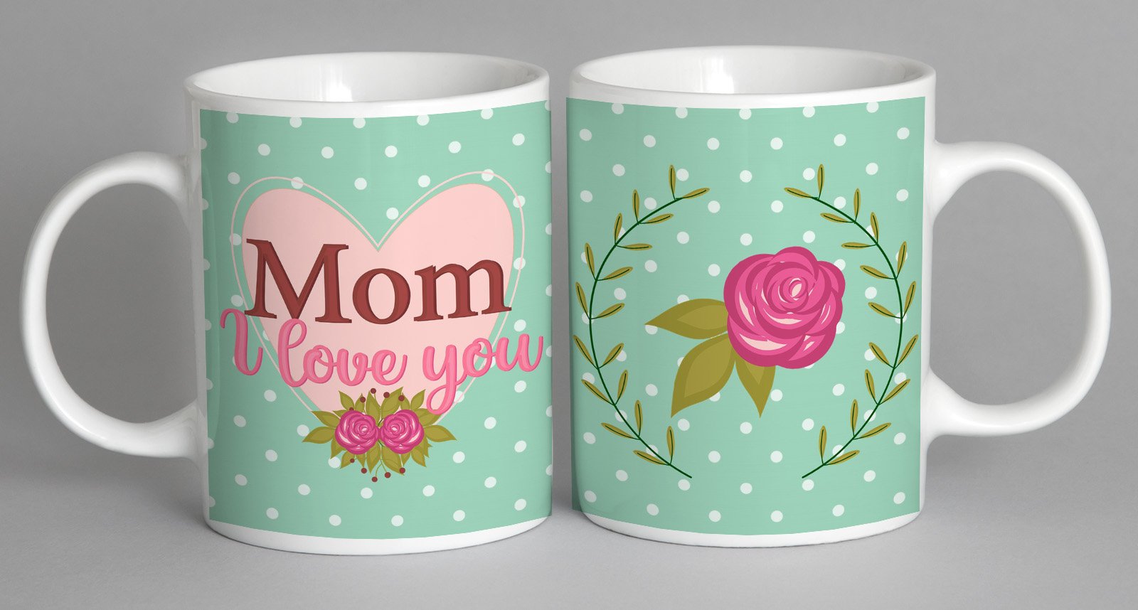 Mom I Love You Mug Coffee