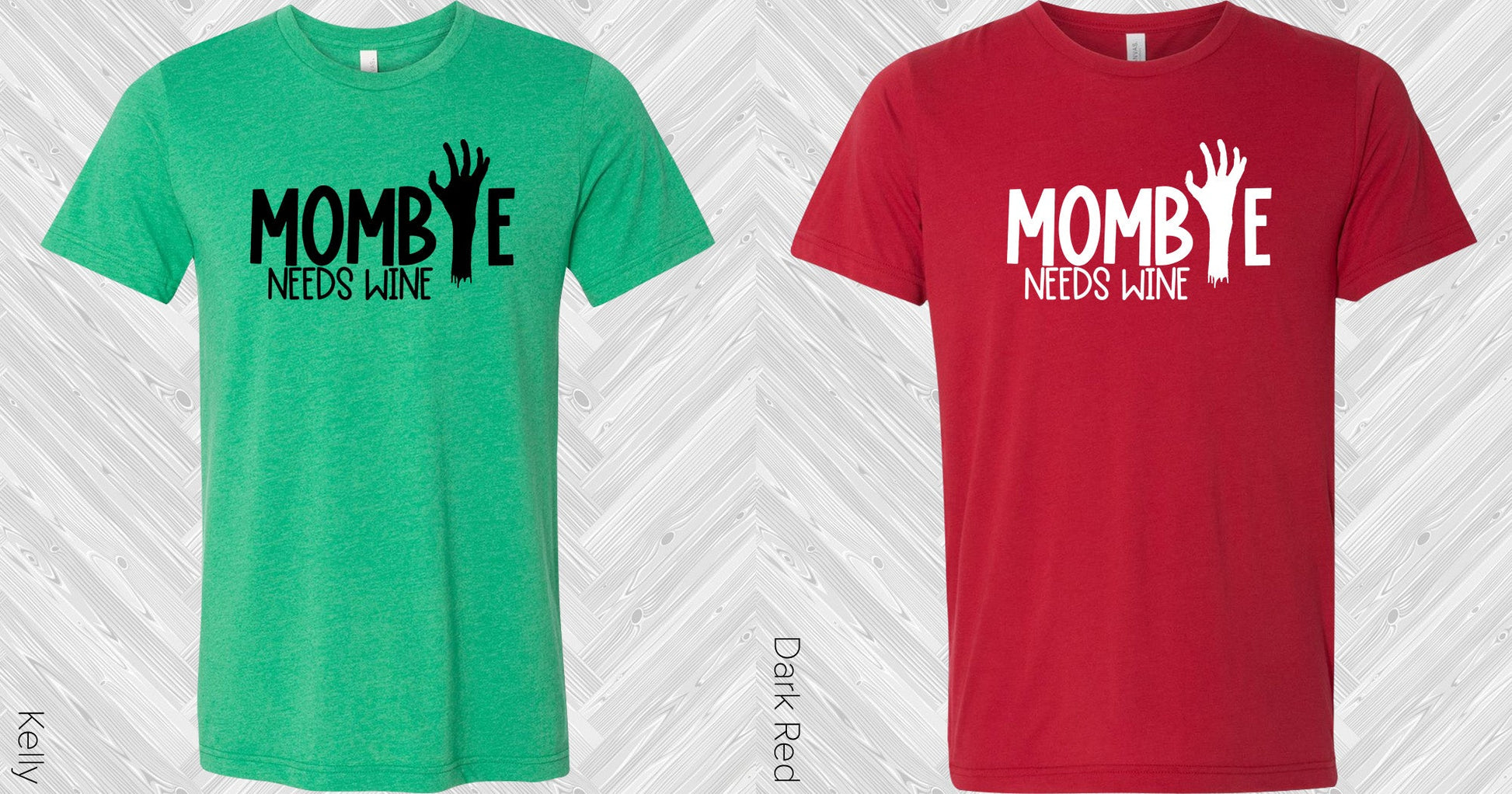 Mombie Needs Wine Graphic Tee Graphic Tee