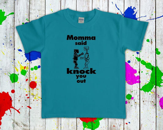 Momma Said Knock You Out Graphic Tee Graphic Tee