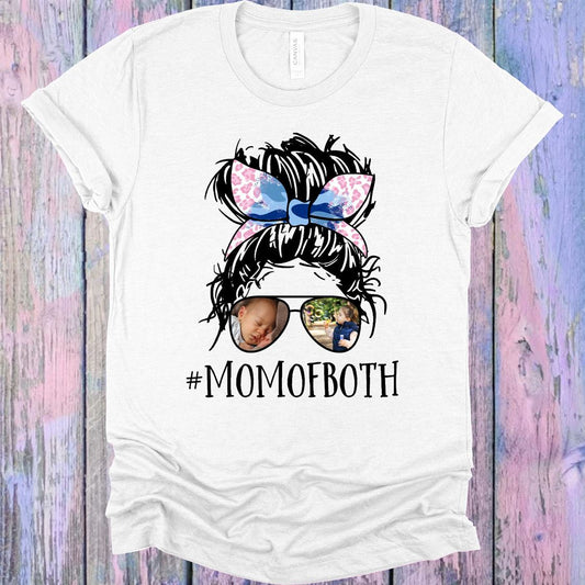 Mom Of Both With Photo Lenses Graphic Tee Graphic Tee