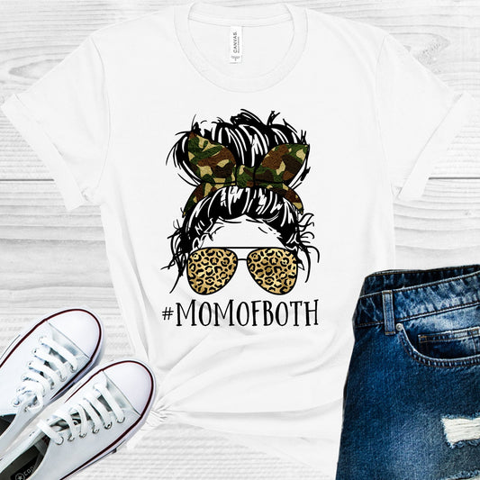 Mom Of Both #momofboth Graphic Tee Graphic Tee