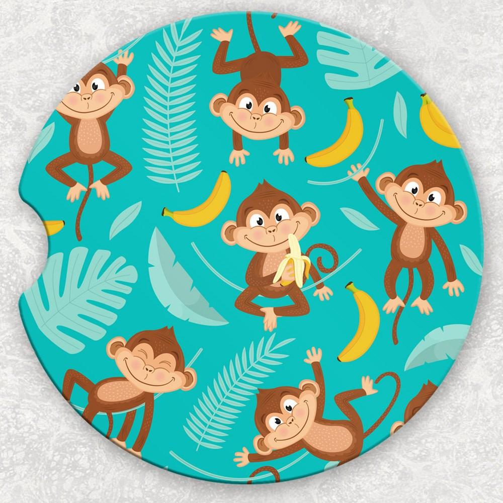 Car Coaster Set - Monkeys