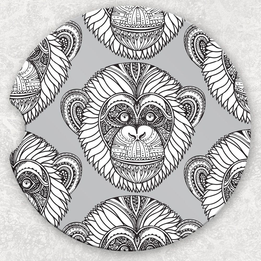 Car Coaster Set - Monkeys