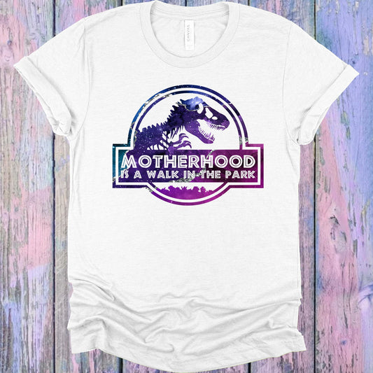 Motherhood Is A Walk In The Park Graphic Tee Graphic Tee