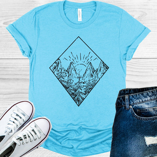 Mountain Silhouette Graphic Tee Graphic Tee