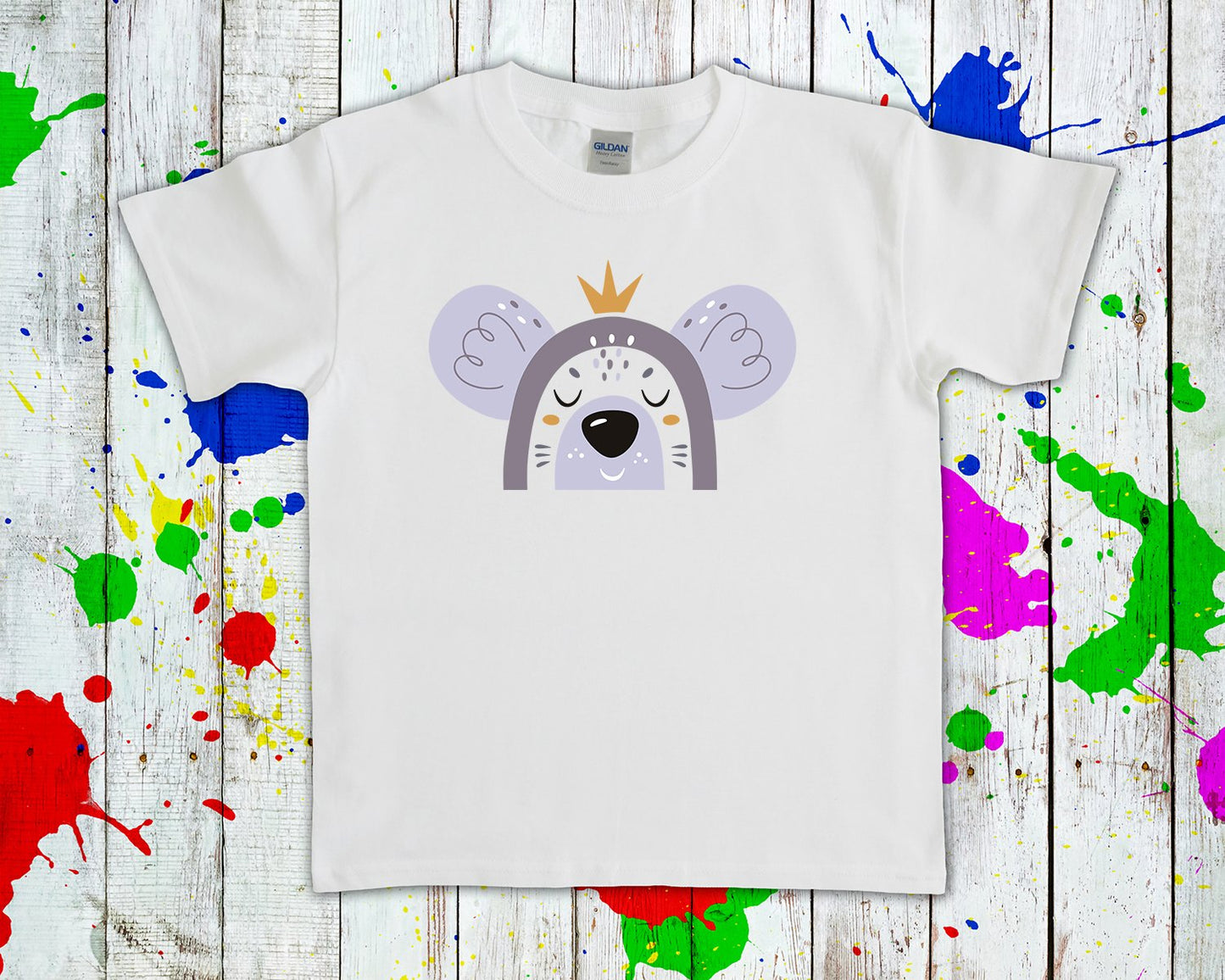 Mouse Rainbow Graphic Tee Graphic Tee