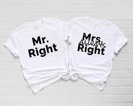 Mrs. Always Right Graphic Tee Graphic Tee