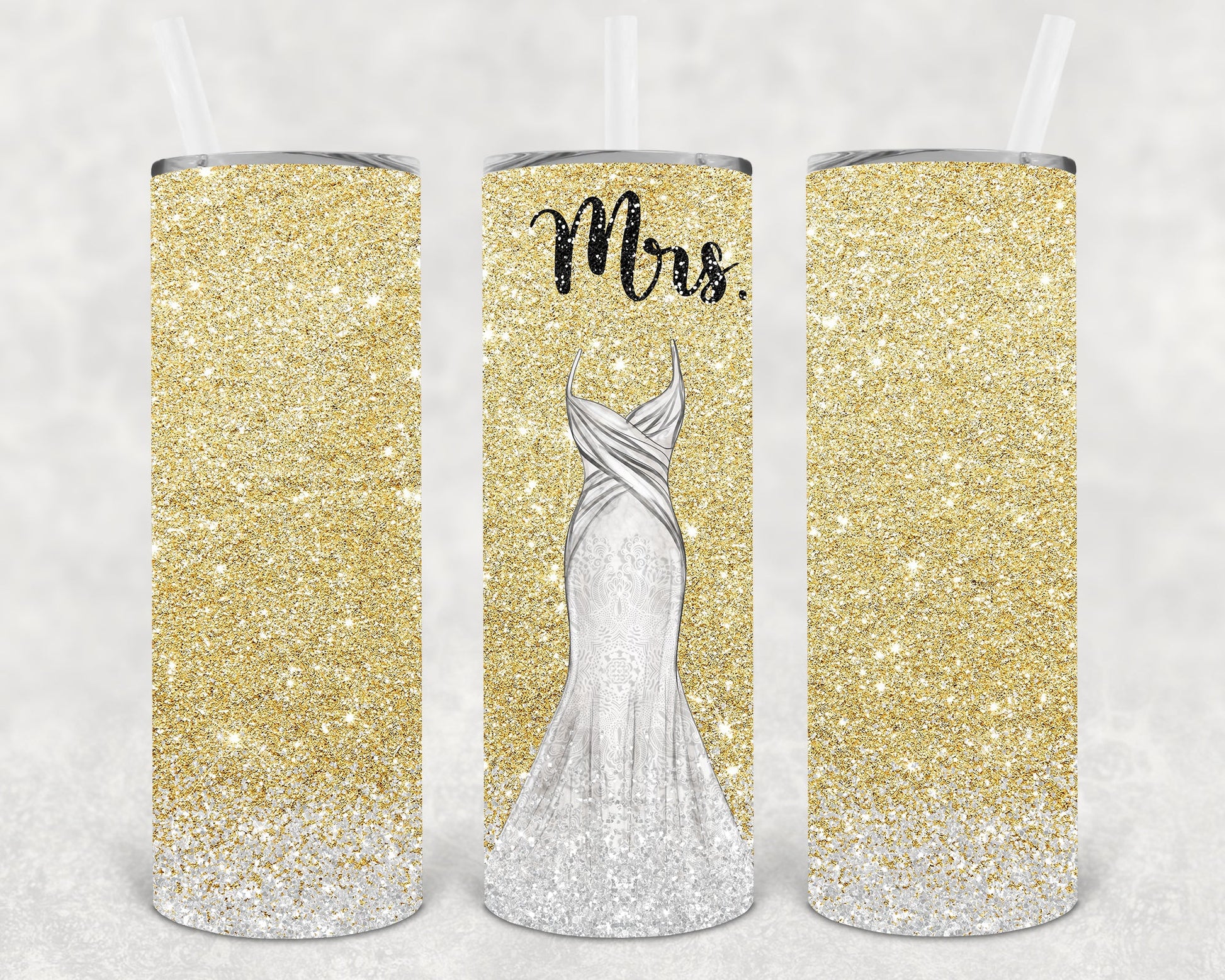 Mrs 20 Oz Skinny Tumbler