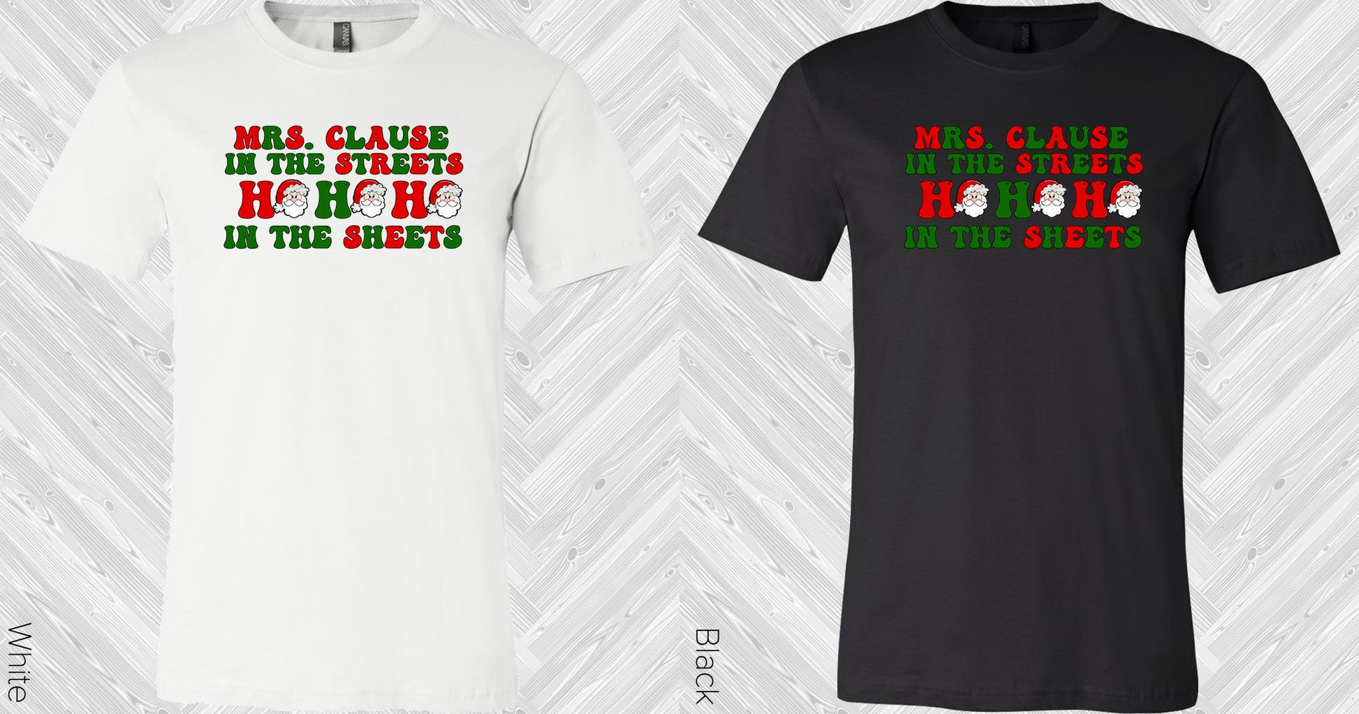 Mrs Clause In The Streets Graphic Tee Graphic Tee