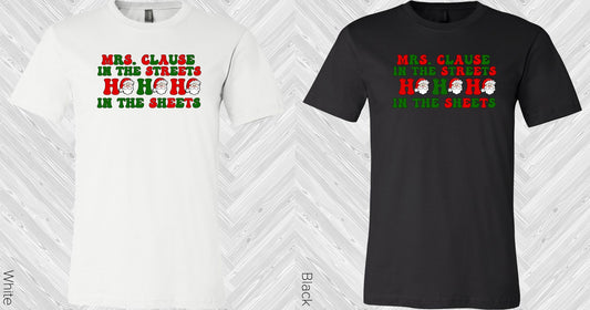 Mrs Clause In The Streets Graphic Tee Graphic Tee