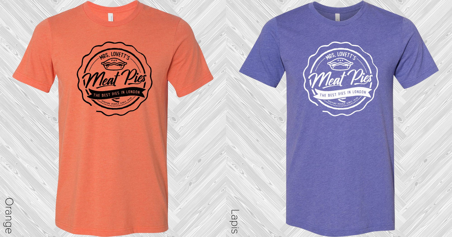 Mrs Lovetts Meat Pies Graphic Tee Graphic Tee