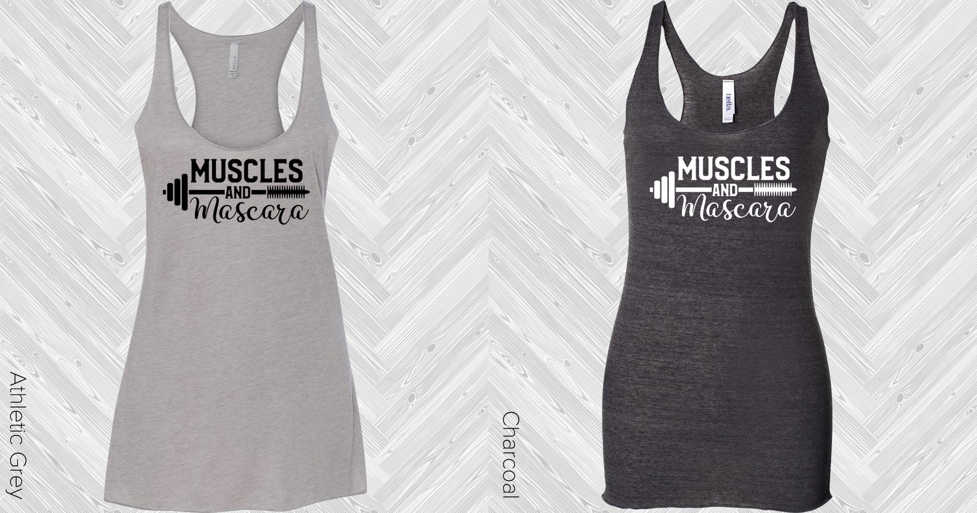 Muscles & Mascara Graphic Tee Graphic Tee