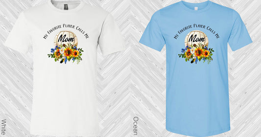 My Favorite Player Calls Me Mom Volleyball Graphic Tee Graphic Tee