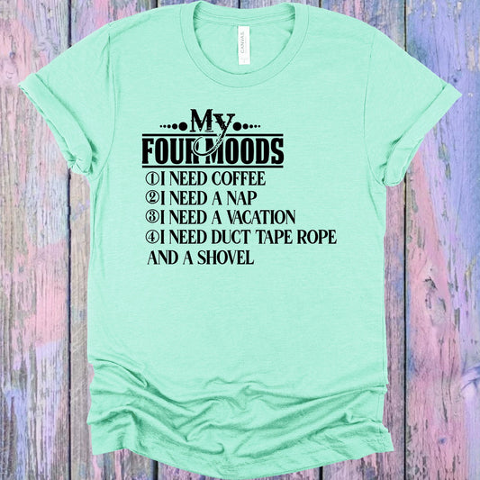 My Four Moods Graphic Tee Graphic Tee