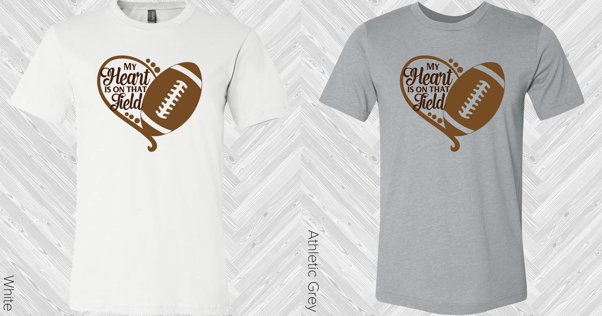 My Heart Is On That Field Graphic Tee Graphic Tee