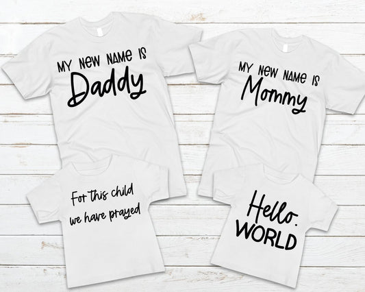For This Child We Have Prayed Graphic Tee Graphic Tee